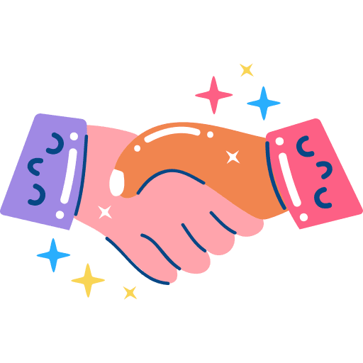 Handshake illustration